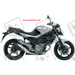Adesivi Suzuki GLADIUS SILVER 2013 SV650