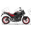 AUTOCOLLANT HONDA HONDA NC750S 2016 BLACK-RED (Produit compatible)