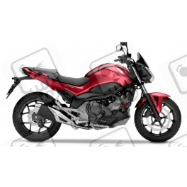 STICKER HONDA HONDA NC750S YEAR 2018 RED
