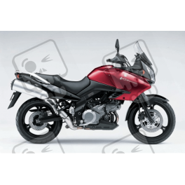 ADESIVI SUZUKI DL1000 V-STROM 2005 RED