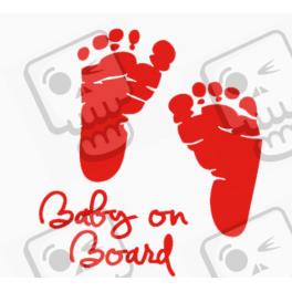 AUTOCOLLANT BABY ON BOARD