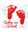 ADESIVI BABY ON BOARD