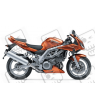 Stickers Suzuki SV 1000S ORANGE YEAR 2003