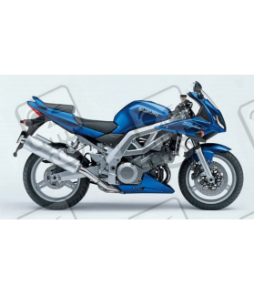 Stickers Suzuki SV 1000S BLUE YEAR 2004 (Compatible Product)