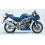 AUFKLEBER Suzuki SV 1000S BLUE YEAR 2004 (Kompatibles Produkt)