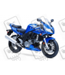 Adesivi Suzuki SV 1000S BLUE YEAR 2007