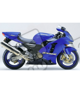 STICKERS KIT KAWASAKI ZX-12R YEAR 2004 BLUE (Compatible Product)
