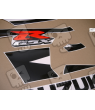 Adhesivo sticker SUZUKI GSX R750 K4-K5 BLACK YEAR 2004-2005