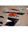 Adhesivo sticker SUZUKI GSX R750 K4-K5 BLACK YEAR 2004-2005