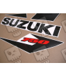 Adhesivo sticker SUZUKI GSX R750 K4-K5 BLACK YEAR 2004-2005