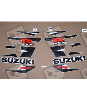 Adhesivo sticker SUZUKI GSX R750 K4-K5 BLACK YEAR 2004-2005