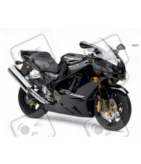 ADESIVOS KIT KAWASAKI ZX-12R YEAR 2006 BLACK (Produto compatível)