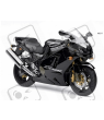 STICKERS KIT KAWASAKI ZX-12R YEAR 2006 BLACK