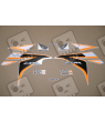 Adesivi Honda CBR 125R 2011 SILVER-ORANGE