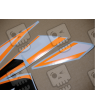 Adesivi Honda CBR 125R 2011 SILVER-ORANGE