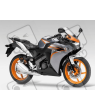 Adesivi Honda CBR 125R 2011 SILVER-ORANGE