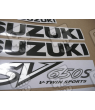 Sticker Suzuki SV 650S 2002 YELLOW