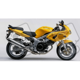 AUTOCOLLANT SUZUKI SV650S 2002 YELLOW