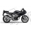ADESIVI SUZUKI SV650S 2002 BLACK (Prodotto compatibile)