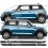 ADESIVI BANDE LATERALI MINI COOPER MK1/MK2 (Prodotto compatibile)