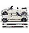 AUTOCOLLANT BANDES LATÉRALES MINI COOPER AC Schnitzer