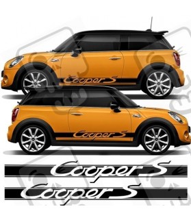 STICKER DECALS Cooper S MK3 side stripes