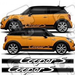 ADESIVOS FAIXAS LATERAIS FLAG Cooper S MK3