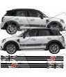 DECALS SIDE STRIPES MINI COOPER S 2019