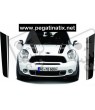 ADESIVI MINI Bonnet stripes Clubman Paceman Countryman