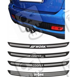 DECALS rear Bumper MINI Cooper S JCW R56 Cabri R57