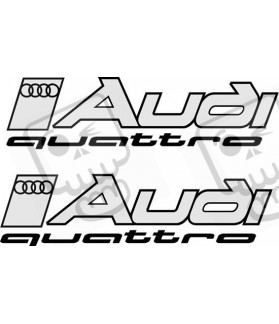 Stickers AUDI QUATTRO (Compatible Product)