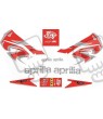 AUTOCOLLANT Aprilia RS50 ROSSO YEAR 2008-2009