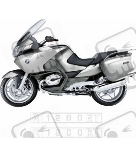 Stickers BMW R-1200RT SILVER YEAR 2005-2009 (Compatible Product)