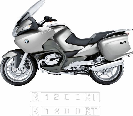 Pegatinas Para BMW R1200RT 2005-2009 - Vinilo Metalizado