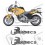AUFKLEBER BMW F650CS YEAR 2001-2002 (Kompatibles Produkt)