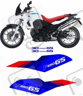 AUFKLEBER BMW F650GS SPECIAL 30 YEAR MODEL 2011