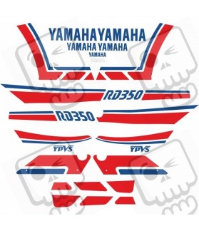 Stickers decals YAMAHA RD-350 LC YEAR 1989 (Compatible Product)