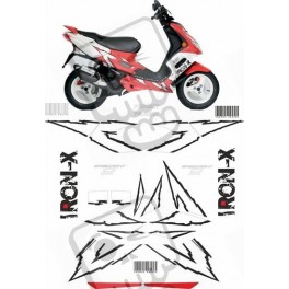 AUTOCOLLANT Peugeot Speed Fight 2 full Iron X