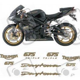 ADHESIVOS TRIUMPH DAYTONA 675 TRIPLE YEAR 2008