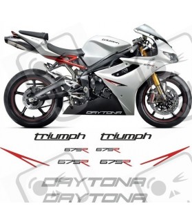 ADHESIVOS TRIUMPH DAYTONA 675-R YEAR 2011