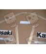 STICKERS KAWASAKI GPX-750R YEAR 1987 RED-WHITE