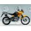 ADESIVO HONDA NX-650 DOMINATOR YEAR 1998 YELLOW/GREY/WHITE (Produto compatível)