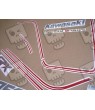 ASESIVI KIT KAWASAKI GPX-750R YEAR 1986 BLACK/GREY