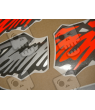 ADHESIVOS HONDA NX-650 DOMINATOR 1997 ORANGE-GREY