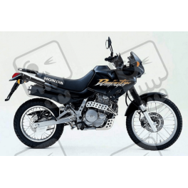 AUFKLEBER HONDA NX-650 DOMINATOR YEAR 2002 BLACK