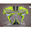 ADESIVI SET HONDA AFRICA TWIN YEAR 2015-2019 NEON YELLOW (Prodotto compatibile)