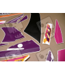 ADESIVI YAMAHA YZF-750R YEAR 1993 GREEN PURPLE ORANGE