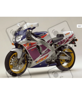 ADESIVI YAMAHA YZF-750R YEAR 1994 WHITE PURPLE
