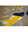 AUTOCOLLANT HONDA NX650 DOMINATOR YEAR 2000 BLUE YELLOW WHITE