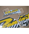 AUTOCOLLANT HONDA NX650 DOMINATOR YEAR 2000 BLUE YELLOW WHITE